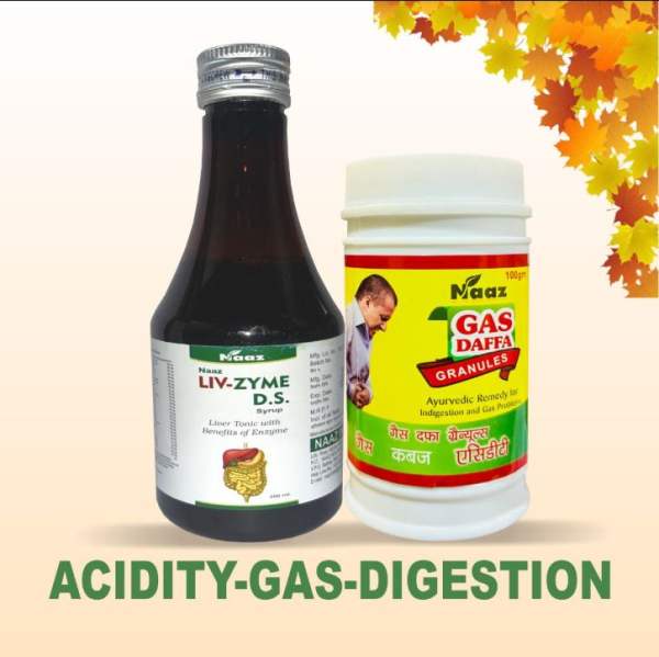COMBO (LIVZYME D.S SYRUP + GASDAFFA GRANULES) 